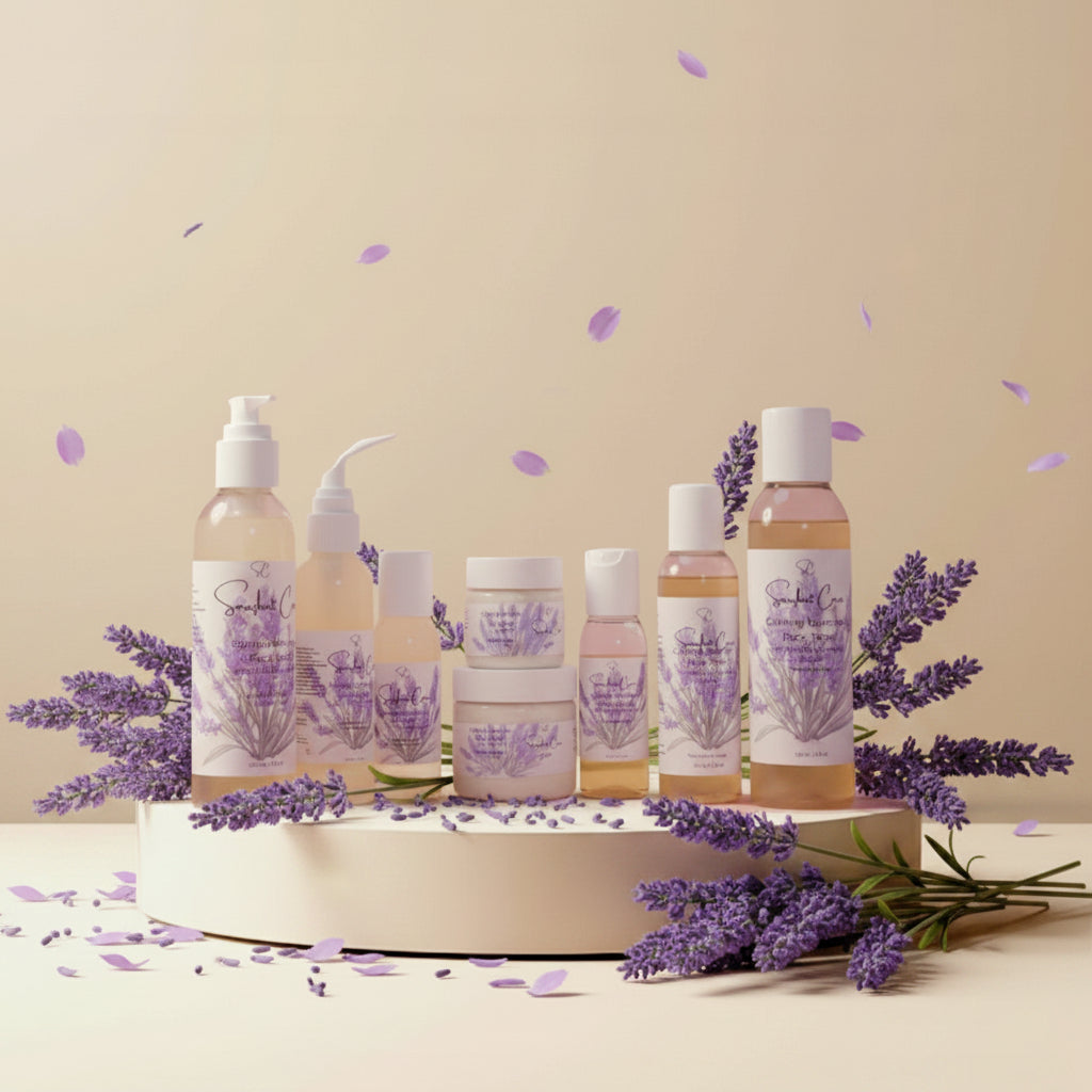 Calming Lavender Face Wash – Gentle Hydrating Botanical Cleanser