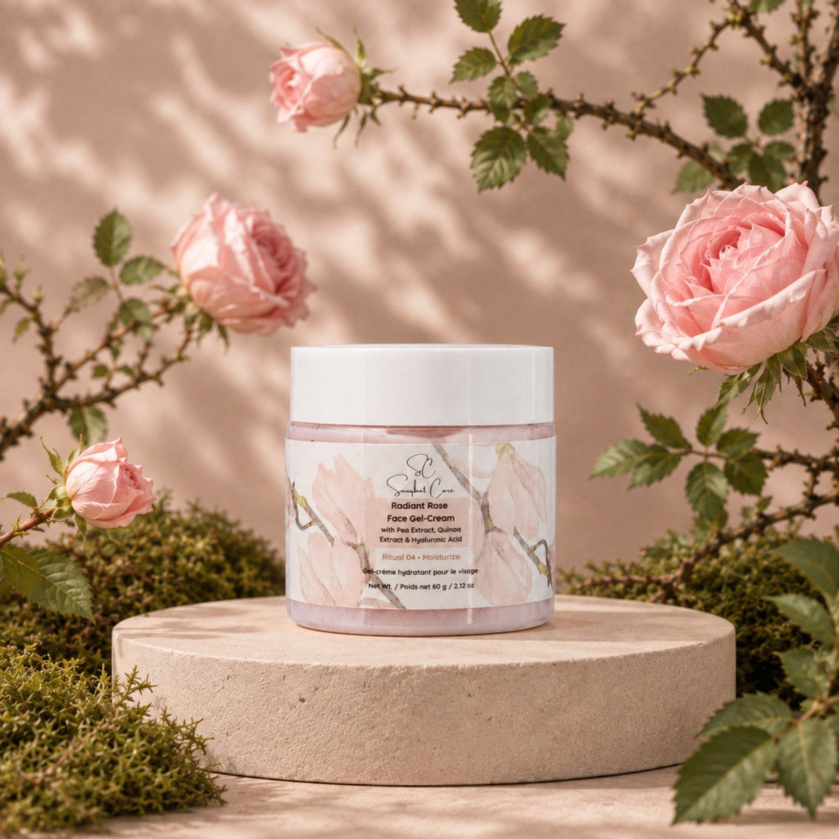 Radiant Rose Complete Face Routine — Gel Cream 60 g