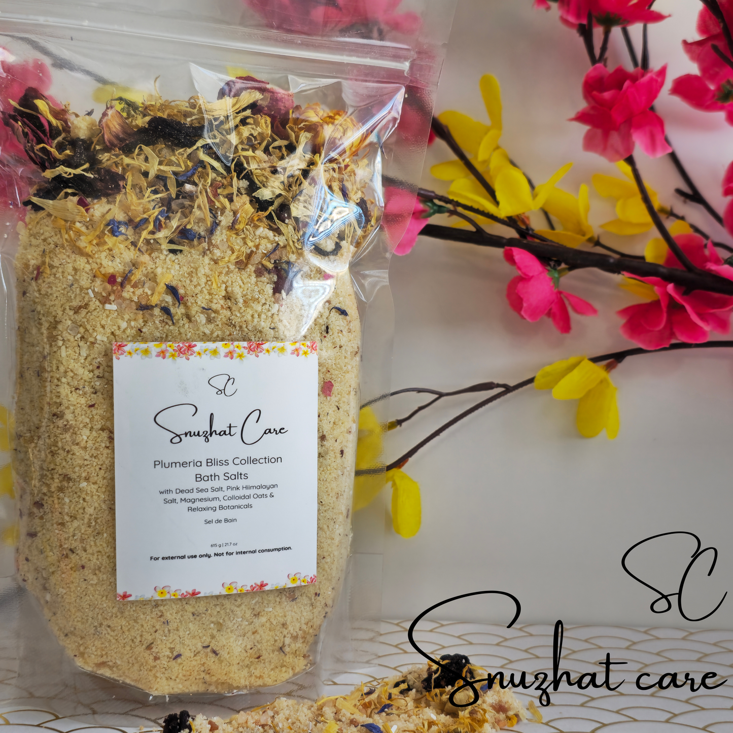 Plumeria Bliss Collection Bath Salt