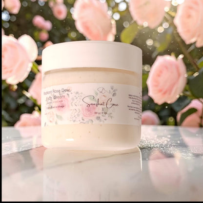 Luxurious rose skincare face care set featuring Radiant Rose Dew face wash, facial toner mist, and moisturizing face cream in elegant botanical packaging, hydrating floral skincare collection with rose and niacinamide, premium self-care beauty products for glowing skin by [Snuzhat Care](https://www.snuzhatcare.ca?utm_source=chatgpt.com)
