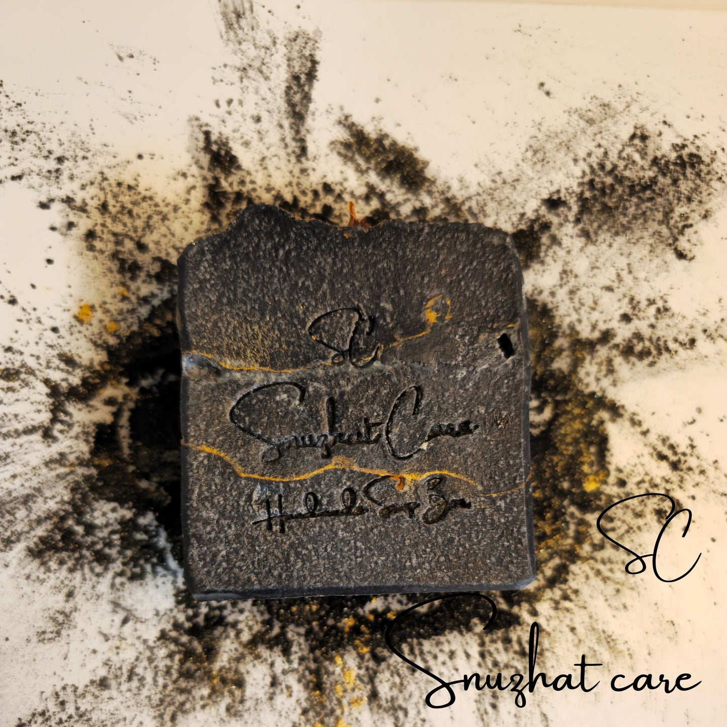 Rosy Orange with Charcoal Soap