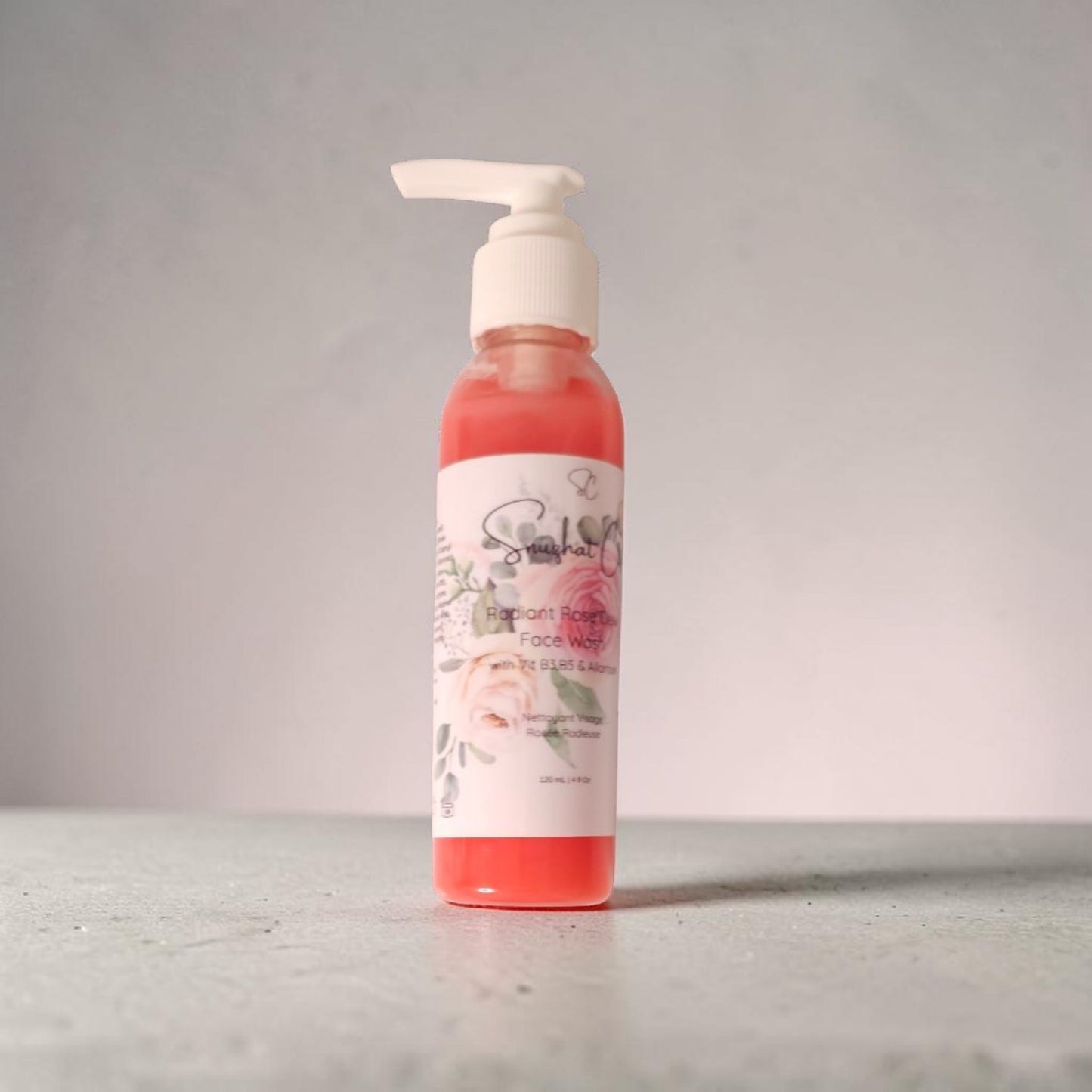 Rose Dew Face Care Set – Botanical Skincare Collection with Wash, Toner, Scrub, Cream