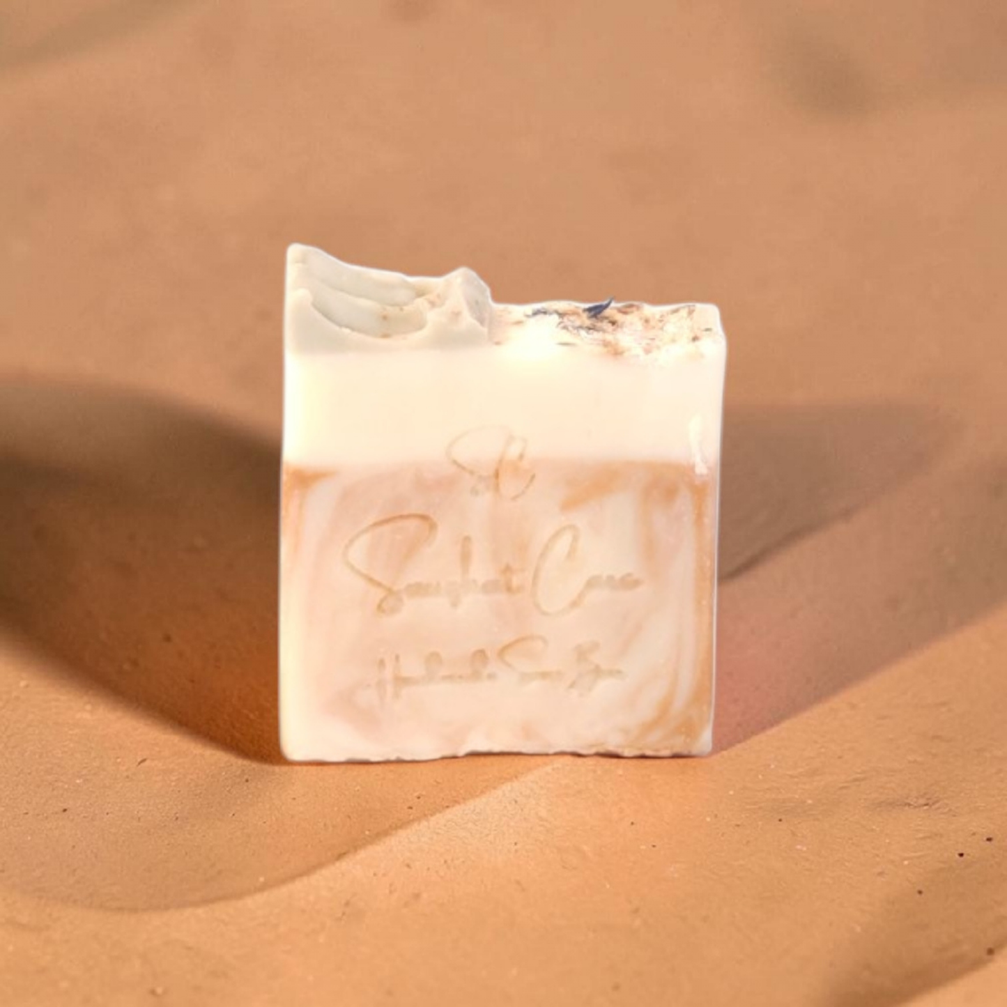 Handmade clay detox soap bar with kaolin clay, bentonite clay, shea butter and botanical oils for refreshing cleansing skincare by Snuzhat Care