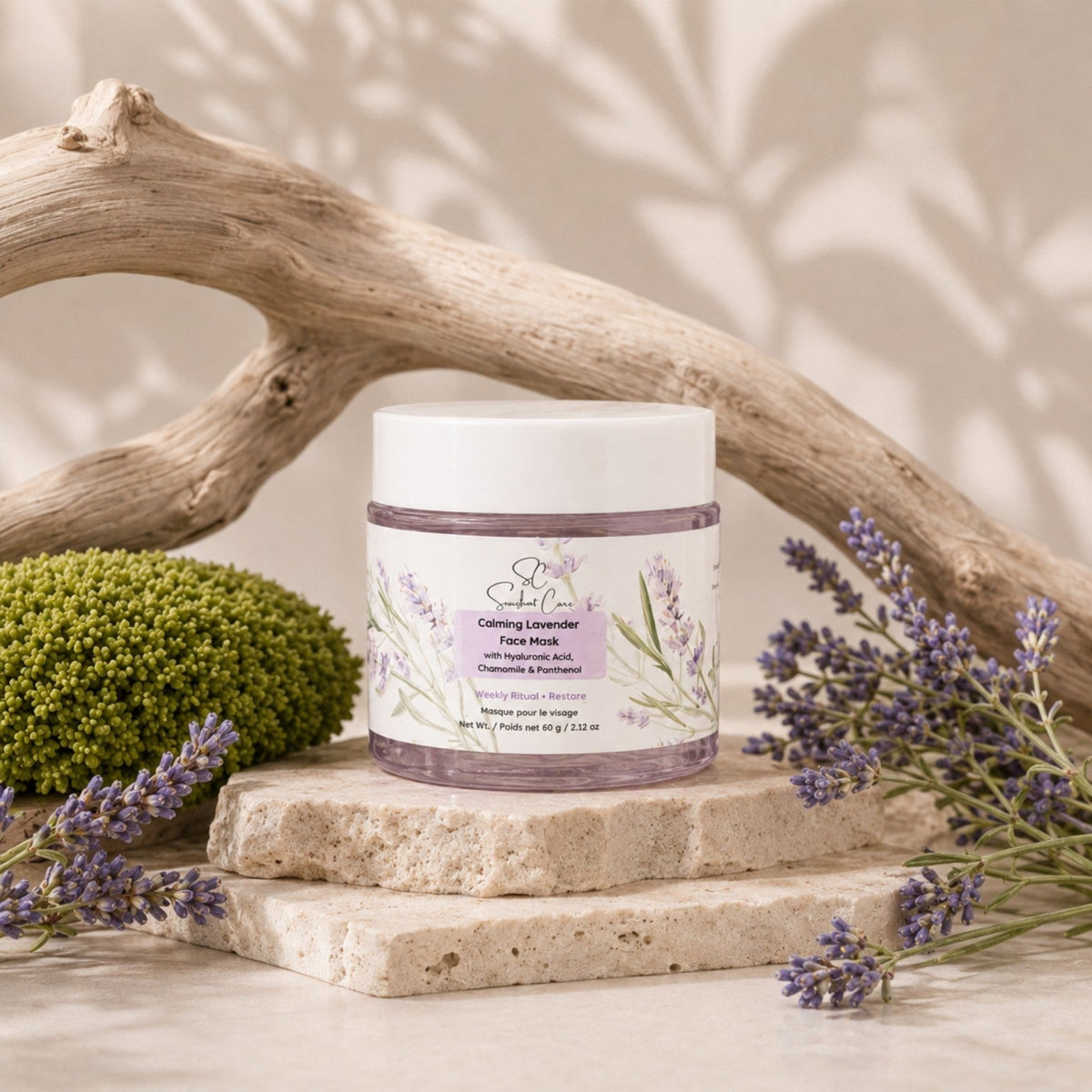 Calming Lavender Weekly Care Duo — Face Mask 60 g