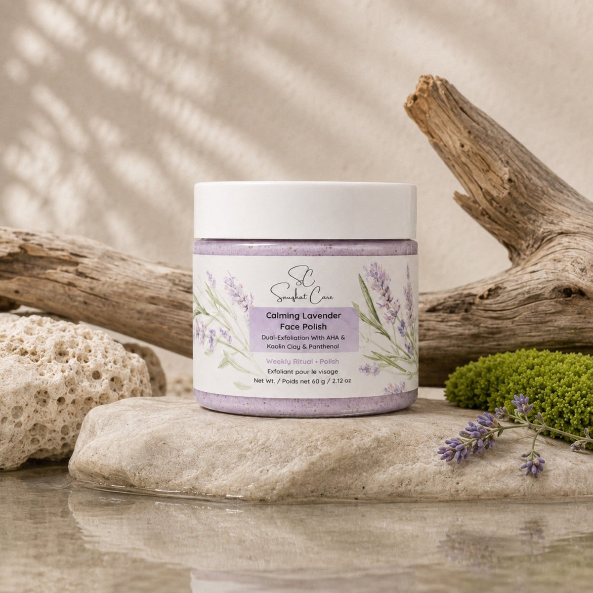 Calming Lavender Weekly Care Duo — Face Polish 60 g