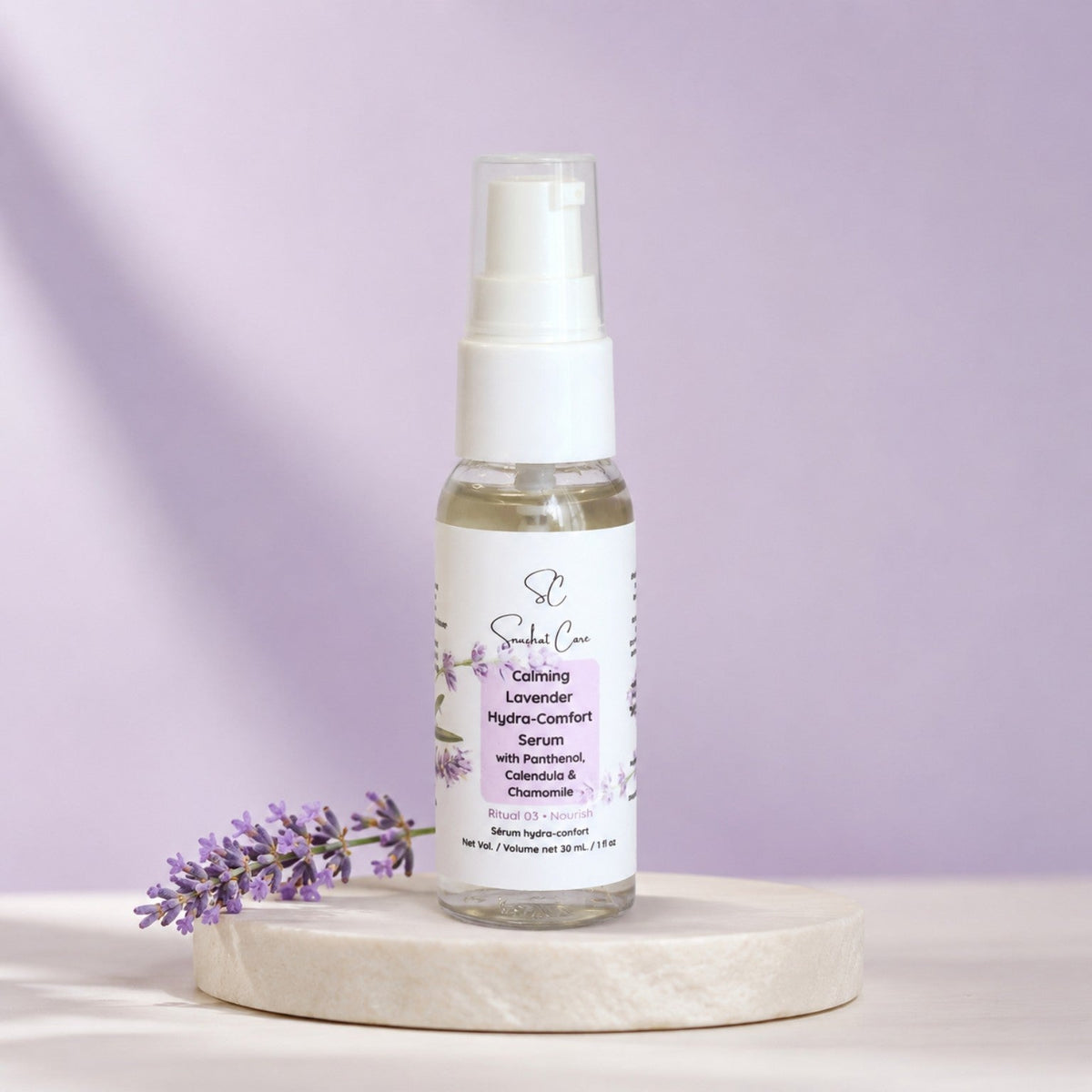 Calming Lavender Essentials — Face Serum 30 mL