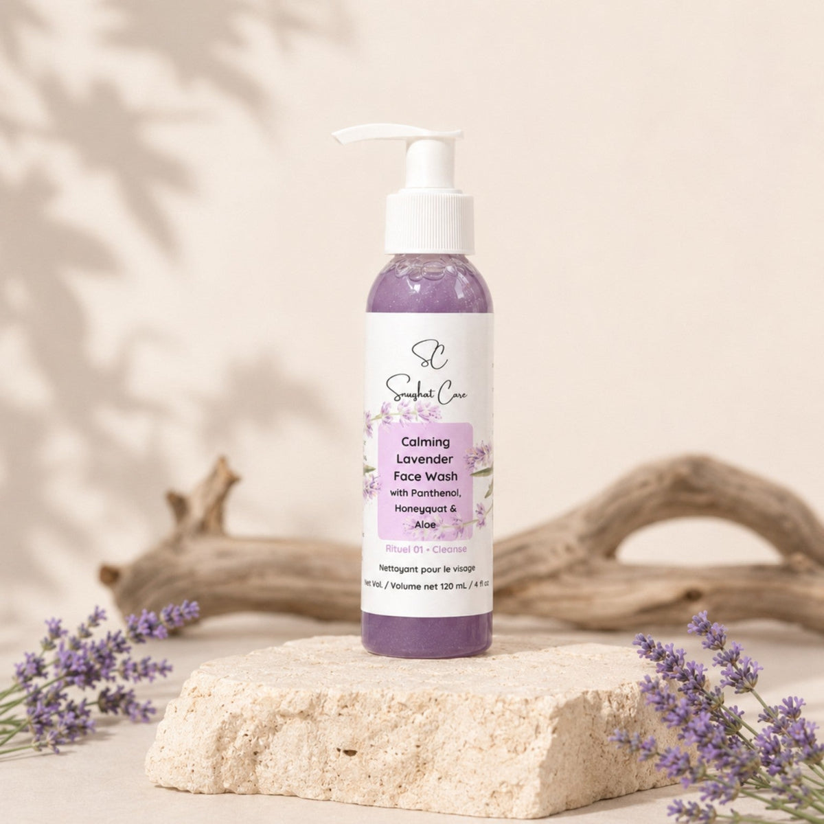 Calming Lavender Essentials — Face Wash 120 mL
