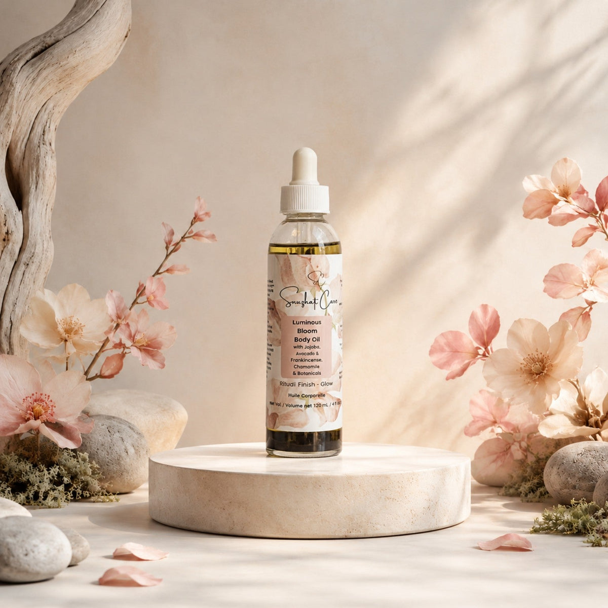 Complete Body Care Ritual — Luminous Bloom Body Oil 120 mL