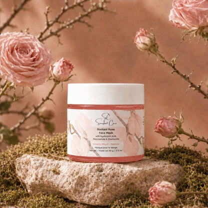 Radiant Rose Weekly Care Duo — Face Mask 60 g