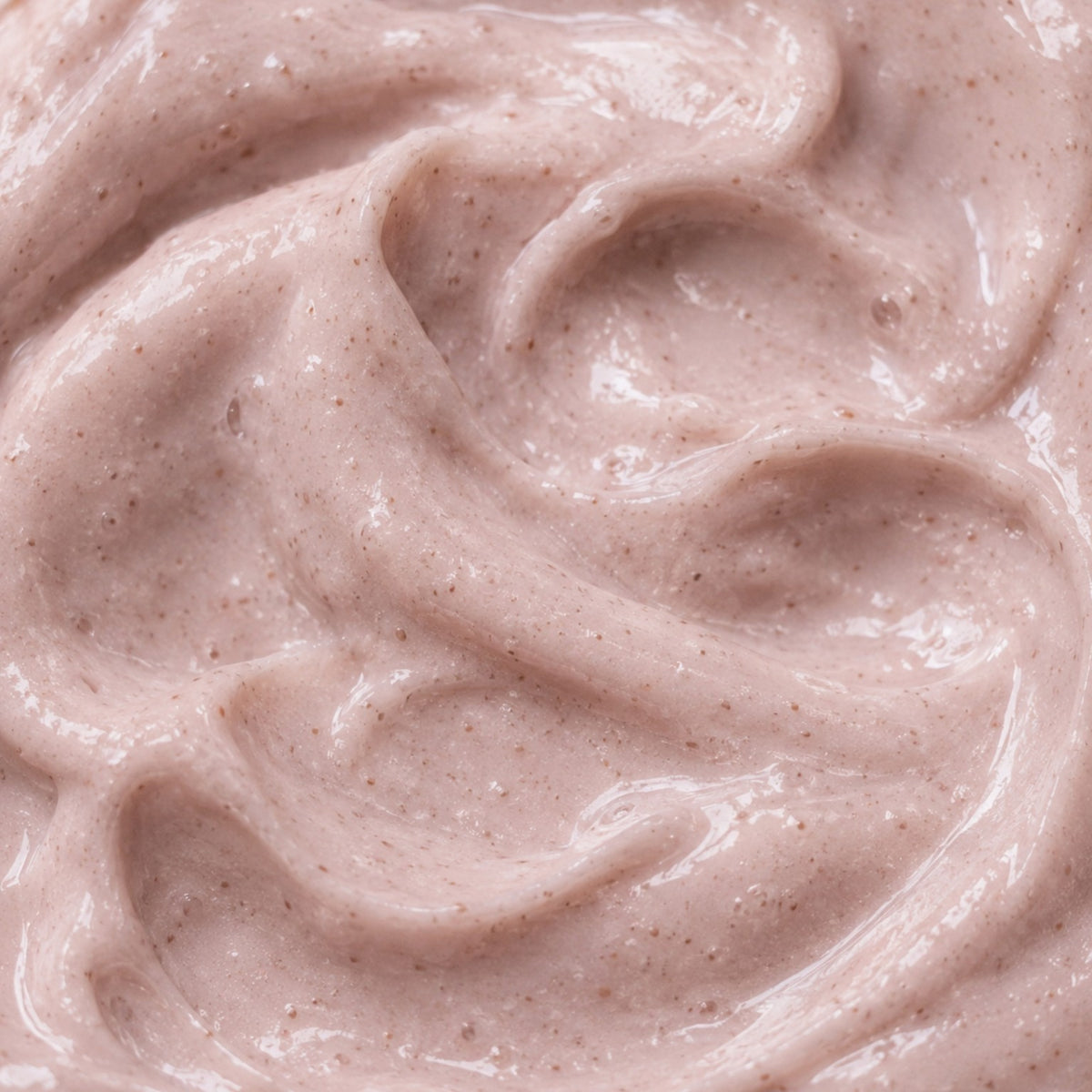 Radiant Rose Face Polish creamy pink exfoliating texture close-up