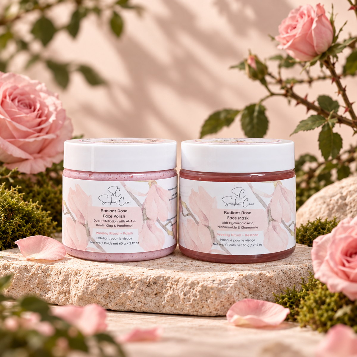 Radiant Rose Weekly Care Duo bundle image