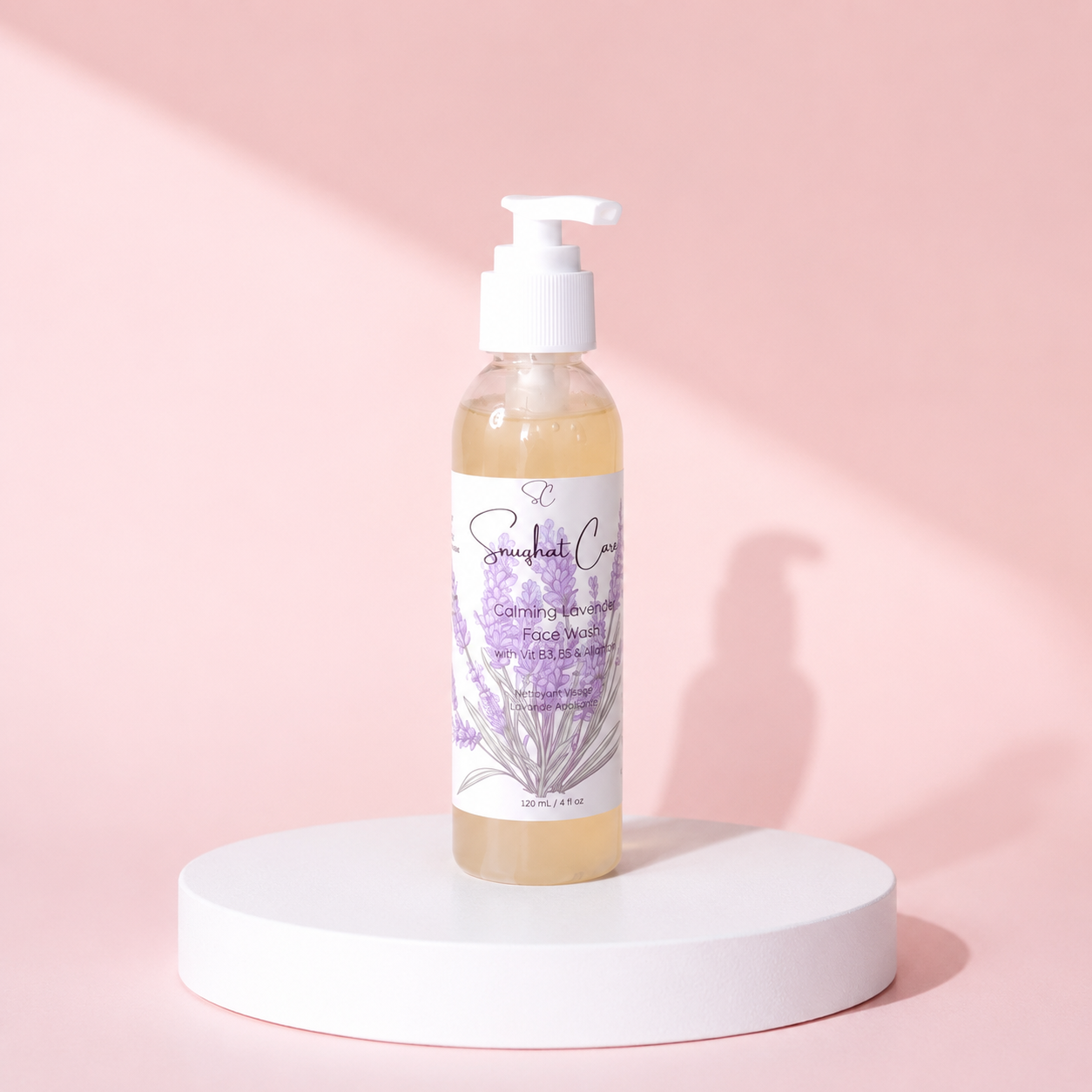 Calming Lavender Face Wash – Gentle Hydrating Botanical Cleanser