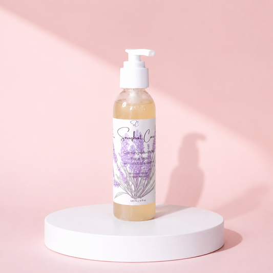 Calming Lavender Face Wash – Gentle Hydrating Botanical Cleanser