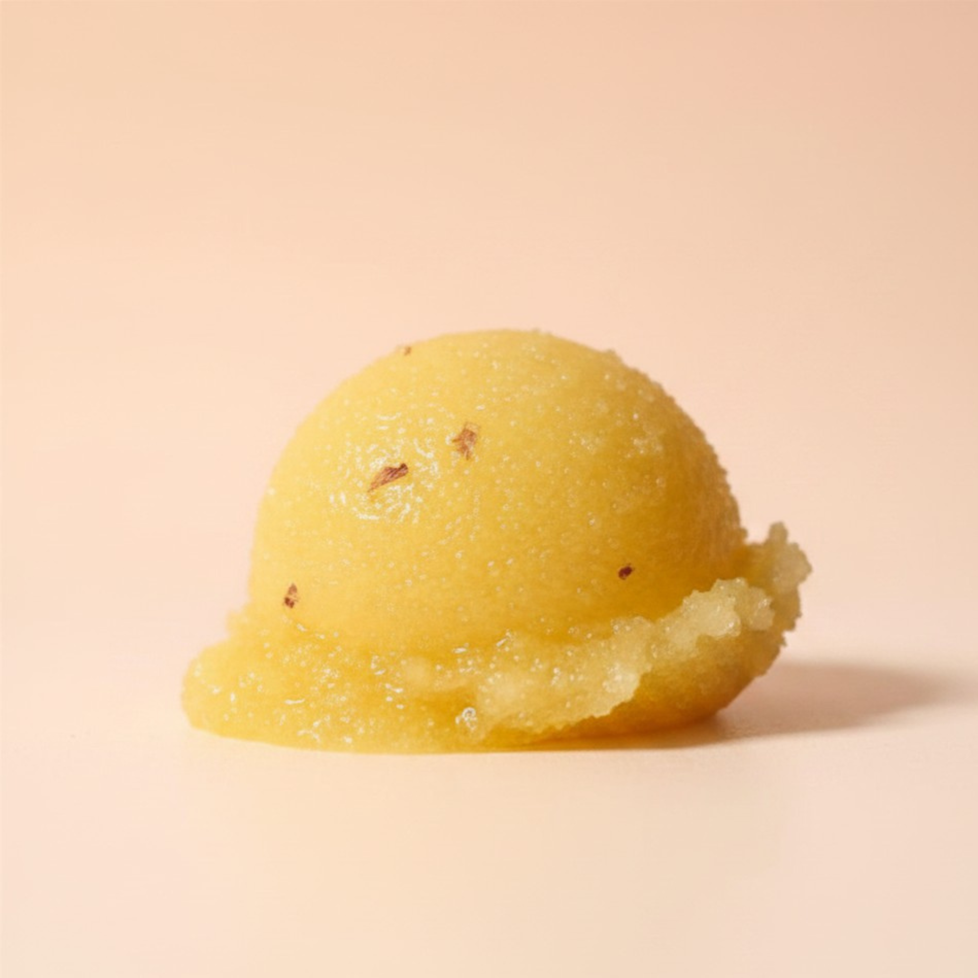 Luxury plumeria sugar body scrub with avocado oil, sweet almond oil and sunflower oil for tropical exfoliating body care and self-care rituals by Snuzhat Care