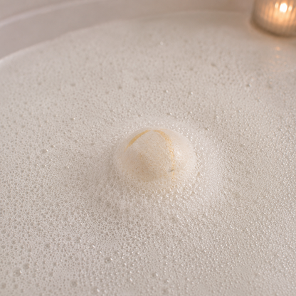 Plumeria Bliss Bath Bomb – Tropical Floral Bath Soak with Epsom Salt & Avocado Oil